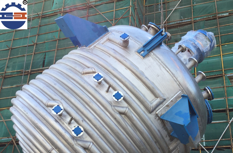 External Half Coil Heating Carbon Steel Reactor Vessel