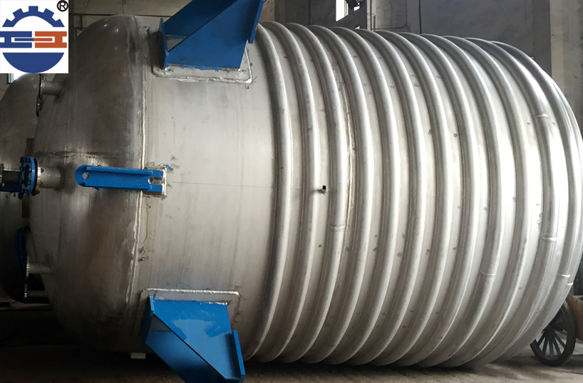 Half External Coil Tube Titanium Reactor Reaction Kettle